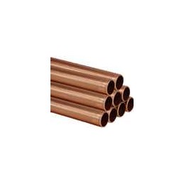 Tube cuivre 8 X 1 mm dur EN...