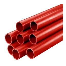 Tubes 5-4 PP rouge DIN2440...